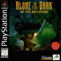 Alone In The Dark One Eyed Jack's Revenge Playstation US box art